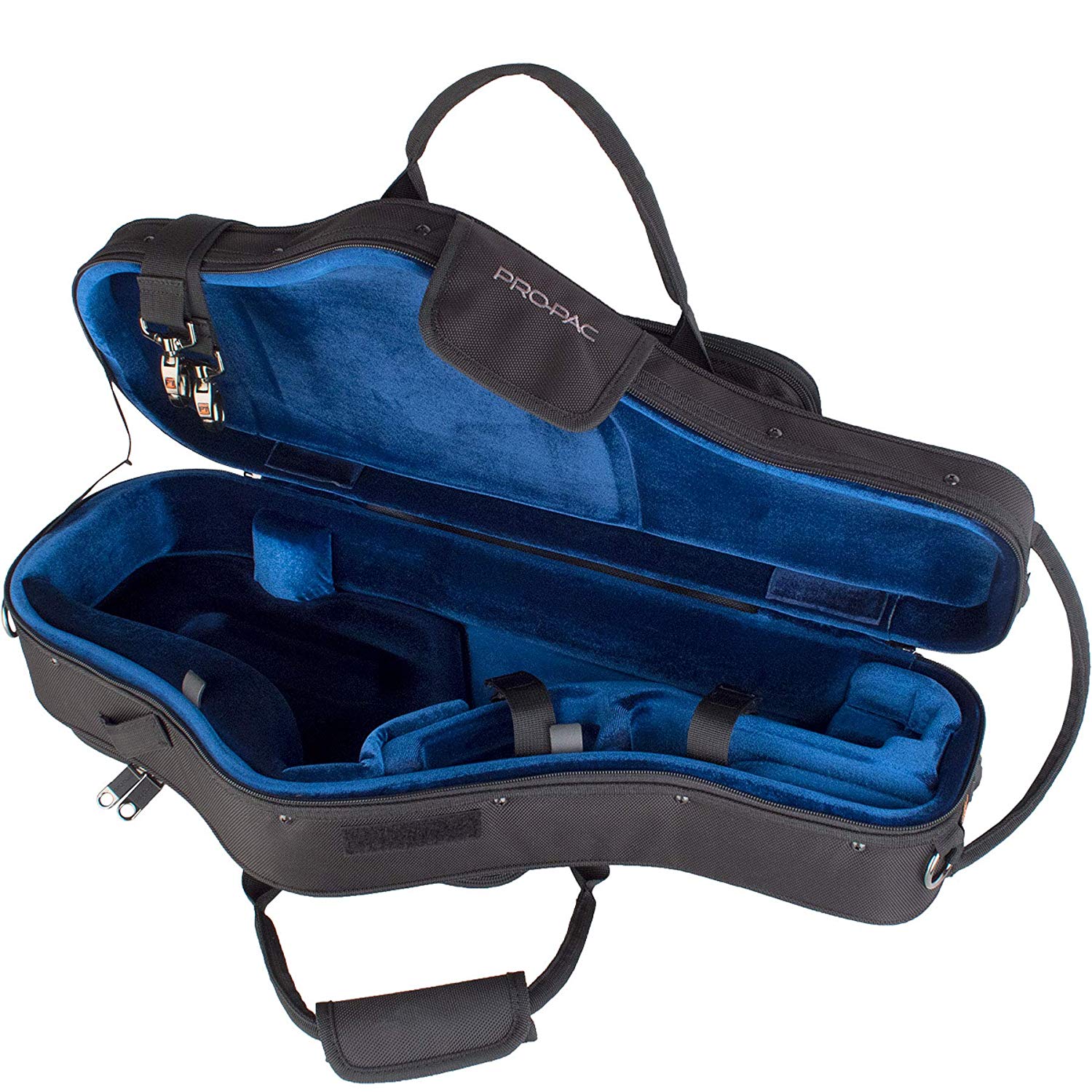 Protec PB304CT Contoured Alto Saxophone Pro Pac Case - Black - Image 2