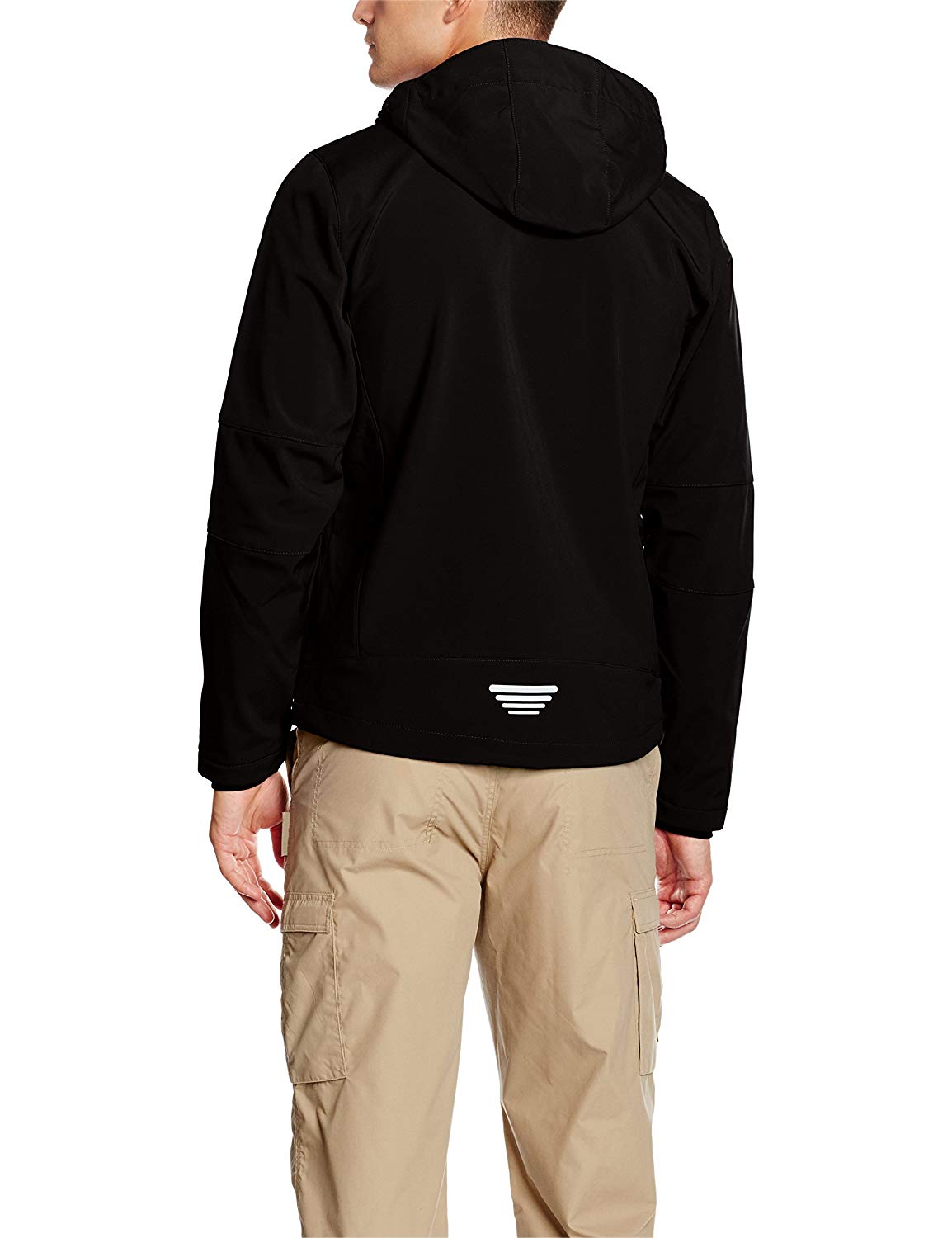 CMP - Man Jacket Zip Hood, Black, 58, 48 - Image 2