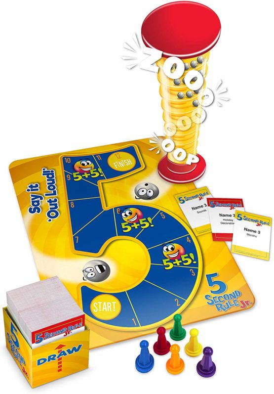 PlayMonster GF002 5 Second Rule Junior Family Card Game, Multi - Image 2