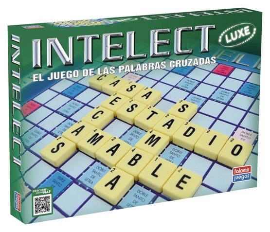 Falomir- Intelec De Luxe Table Game, Multicoloured (32-4002)