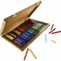 Conte Bamboo Box of 48 Carrés Crayons