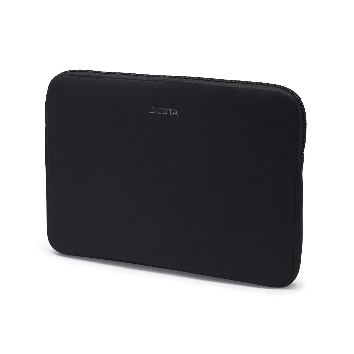 Dicota 15-15.6 Inch Perfect Skin Laptop Computer Carry Case, Lightweight Sleeve Laptop Case with Handles, Black