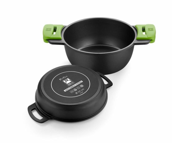 Braisogona Prior -Cast Aluminium Low Casserole, 28 cmly durable cast aluminium with pfoa non-stick coating Cookers Including Induction. - Image 3