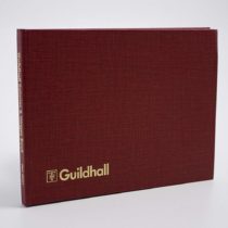 Exacompta Guildhall Wages & Salaries Book, 18 Employees, Red