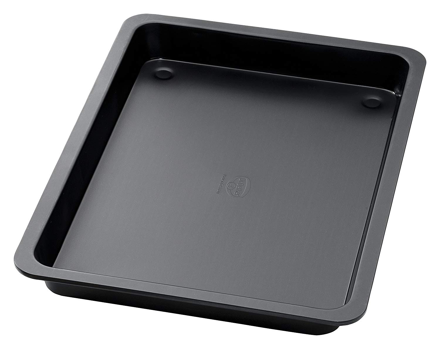 Dr.Oetker Baking tray Tradition 42x29x4 cm in black, Steel, 42 x 29 x 4 cm