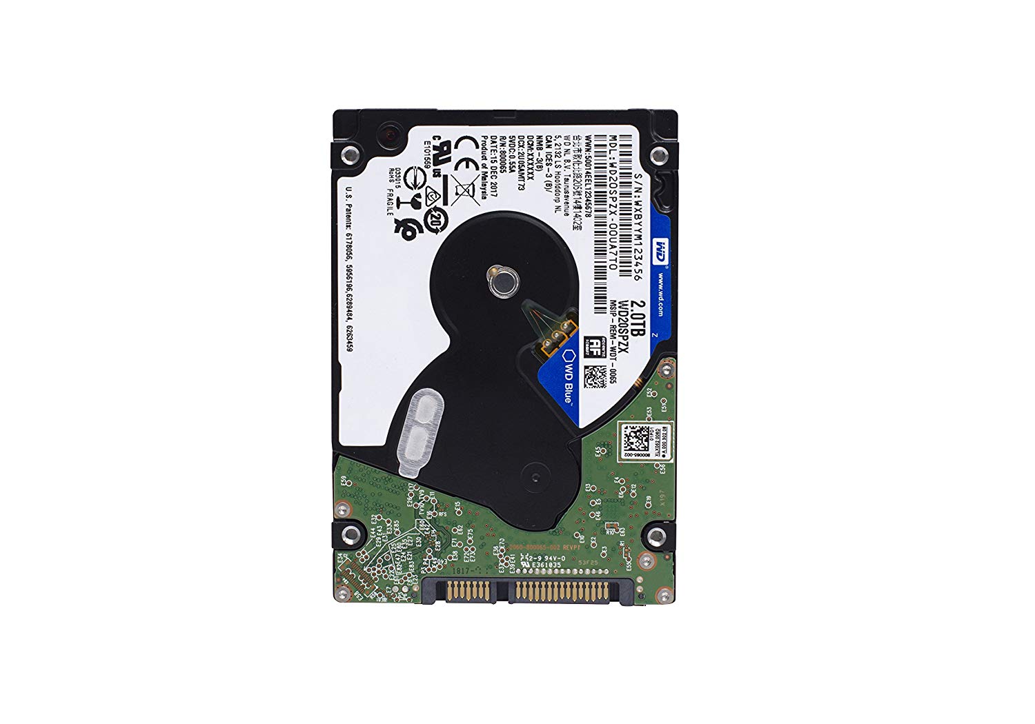 Western Digital 2 TB SATA 2.5 Hard Drive - Blue, 2TB - Image 3
