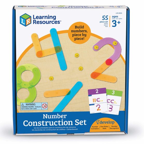 Learning Resources Number Construction, 55 Pieces - Image 3