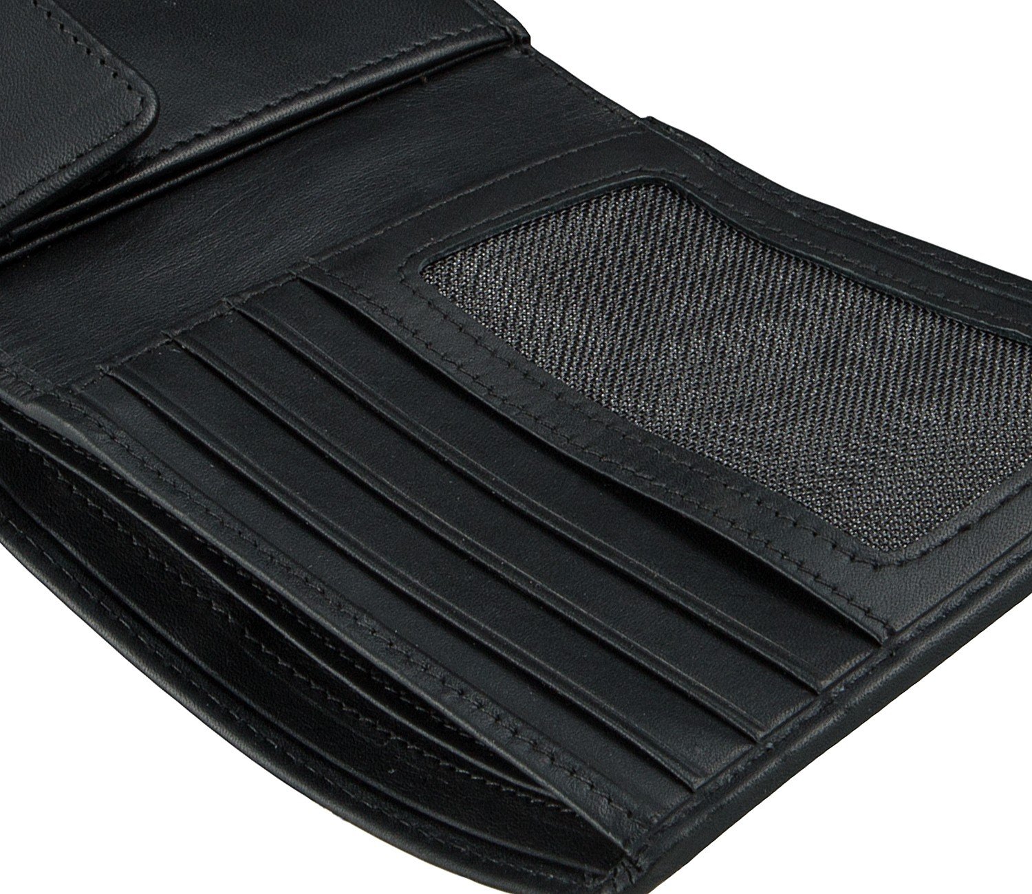 Bugatti Basic Purse Primo Coin Pouch, 10 cm, Black, Schwarz - Image 3
