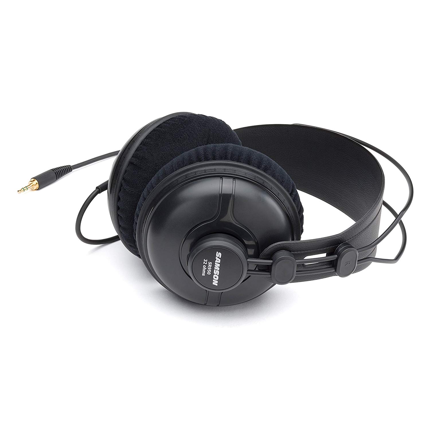 Samson SR950 Closed-Back Over-Ear Studio Headphones for Mixing and Editing black, medium - Image 2