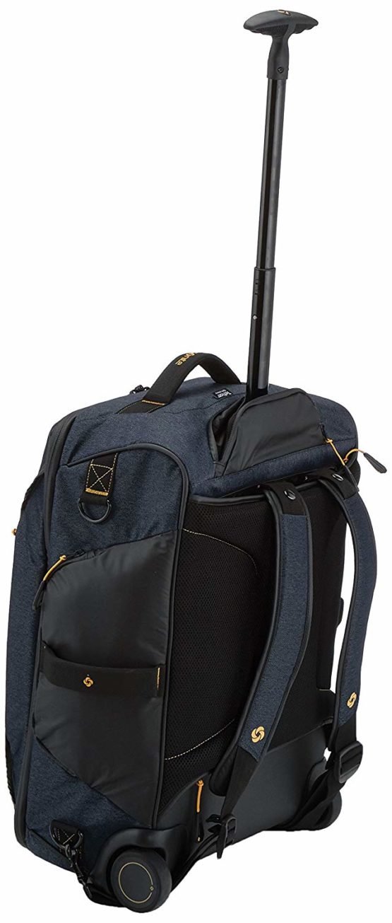 Samsonite Paradiver Light - Travel Duffle/Backpack with 2 Wheels S, 55 cm, 51 L, Blue (Jeans Blue) - Image 3