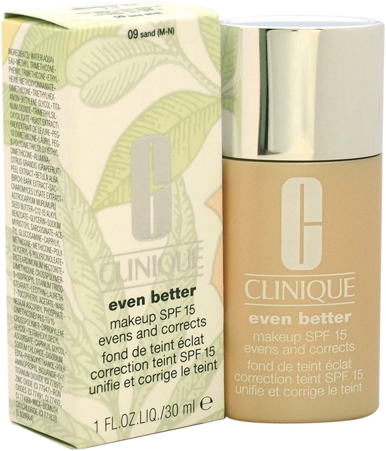 Clinique Even Better Makeup SPF15 - CN 90 Sand 30ml / 1 fl.oz, CN 90 Sand CN 90, 30 ml (Pack of 1)