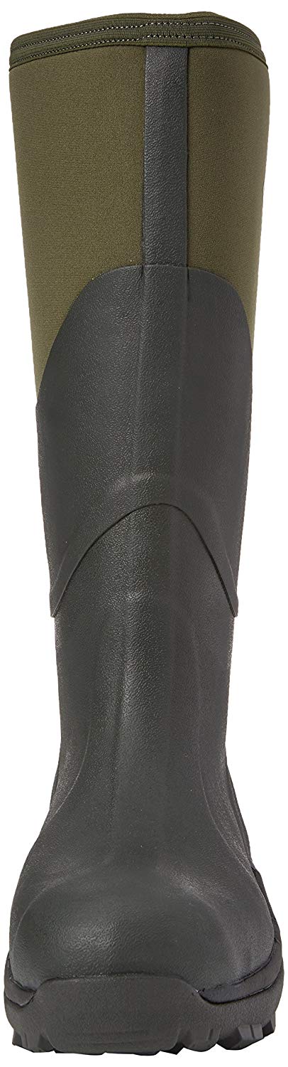 Muck Boots Unisex Muckmaster Hi Pull On Waterproof Wellington Boot, Green, 7, Moss Green, 7 UK - Image 2