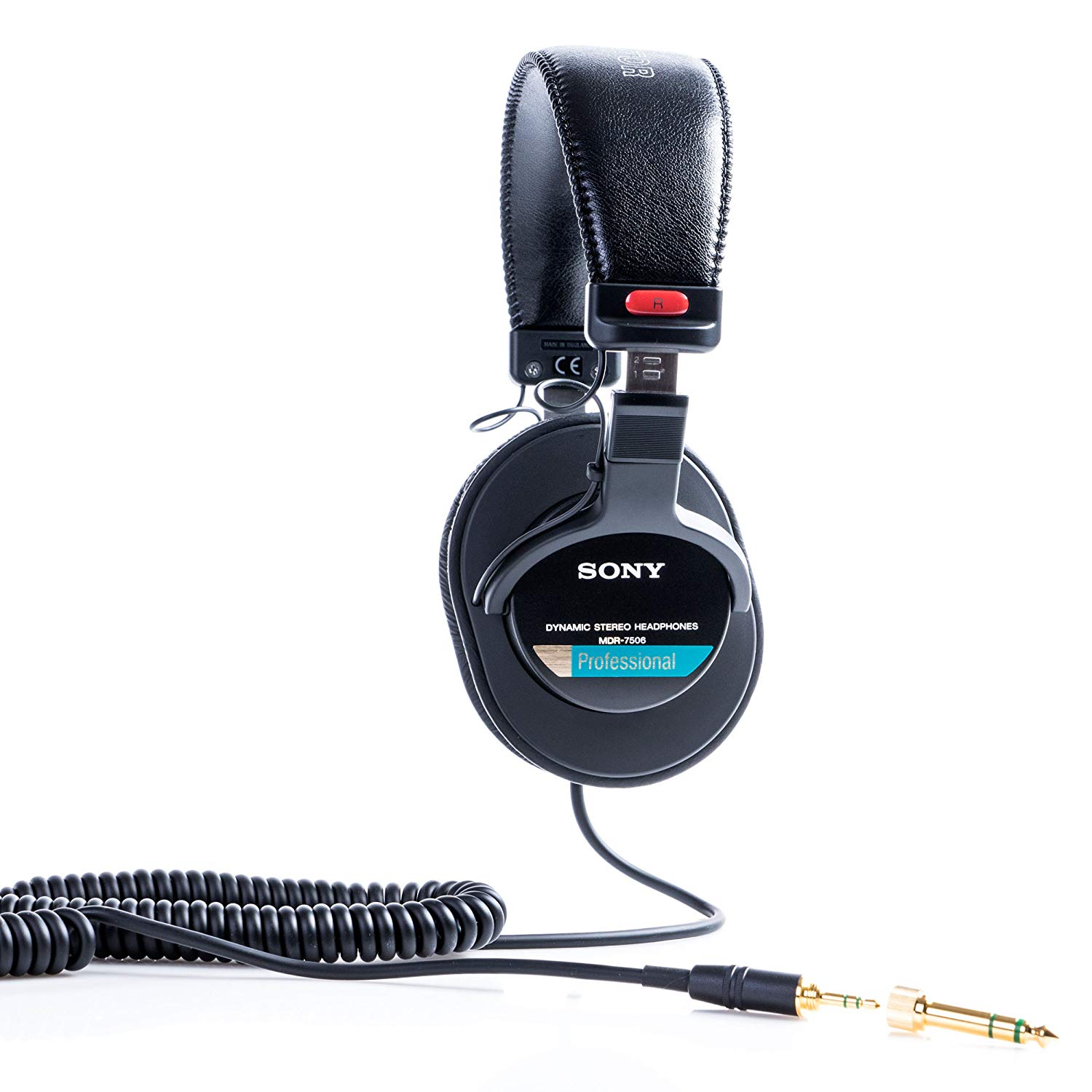 Sony MDR-7506 Closed-Back Studio Monitor Headphones, Wired, 10Hz to 20kHz Frequency Range, Good for Studio Recording & Mixing - Image 2