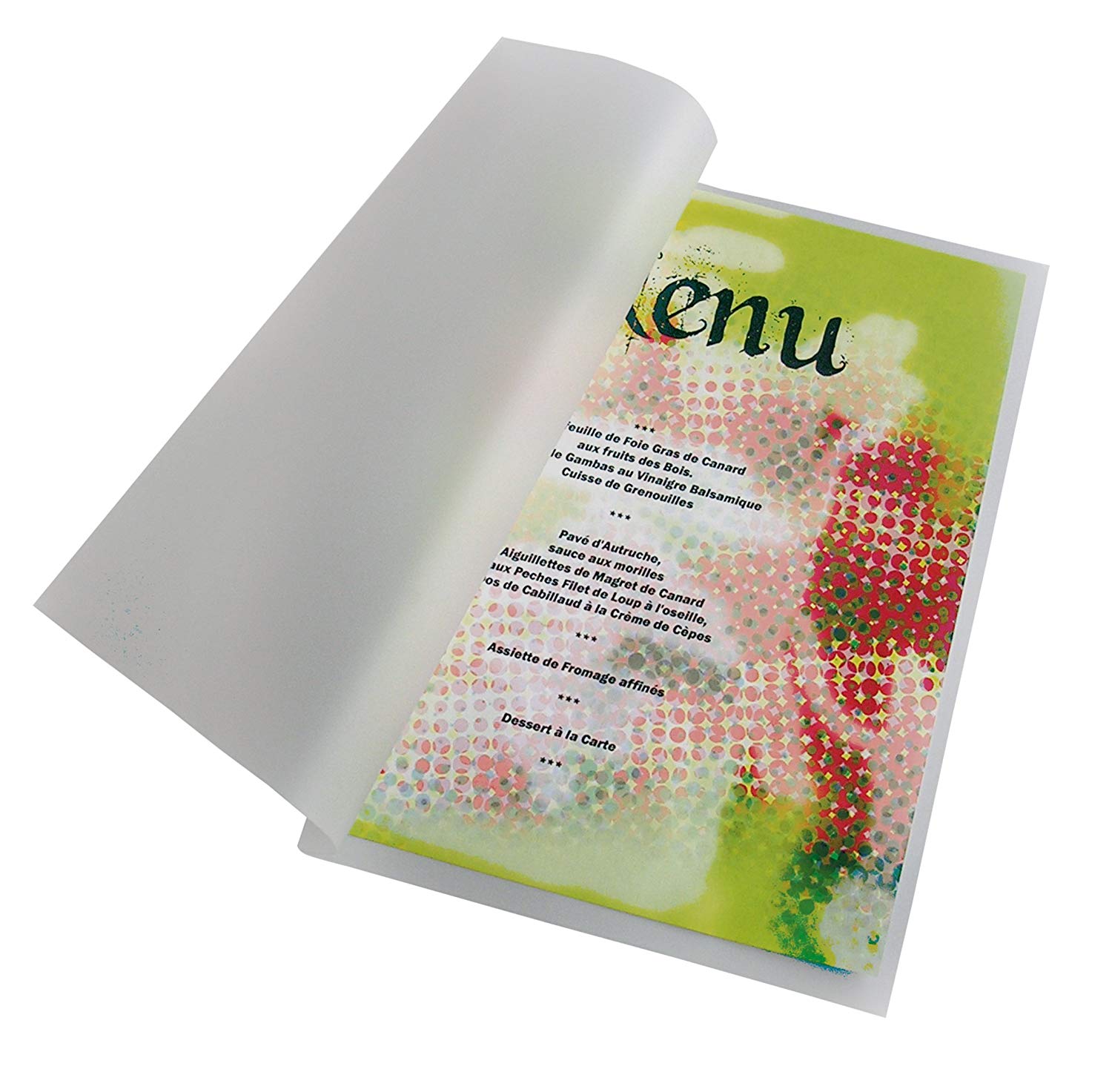 Pavo - Laminating Pouches A4 2x125 mic, Pack of 100 - Matt, DIN A4 / 2 x 125 mic./ Matt, A4 - 2x125mic - Matt