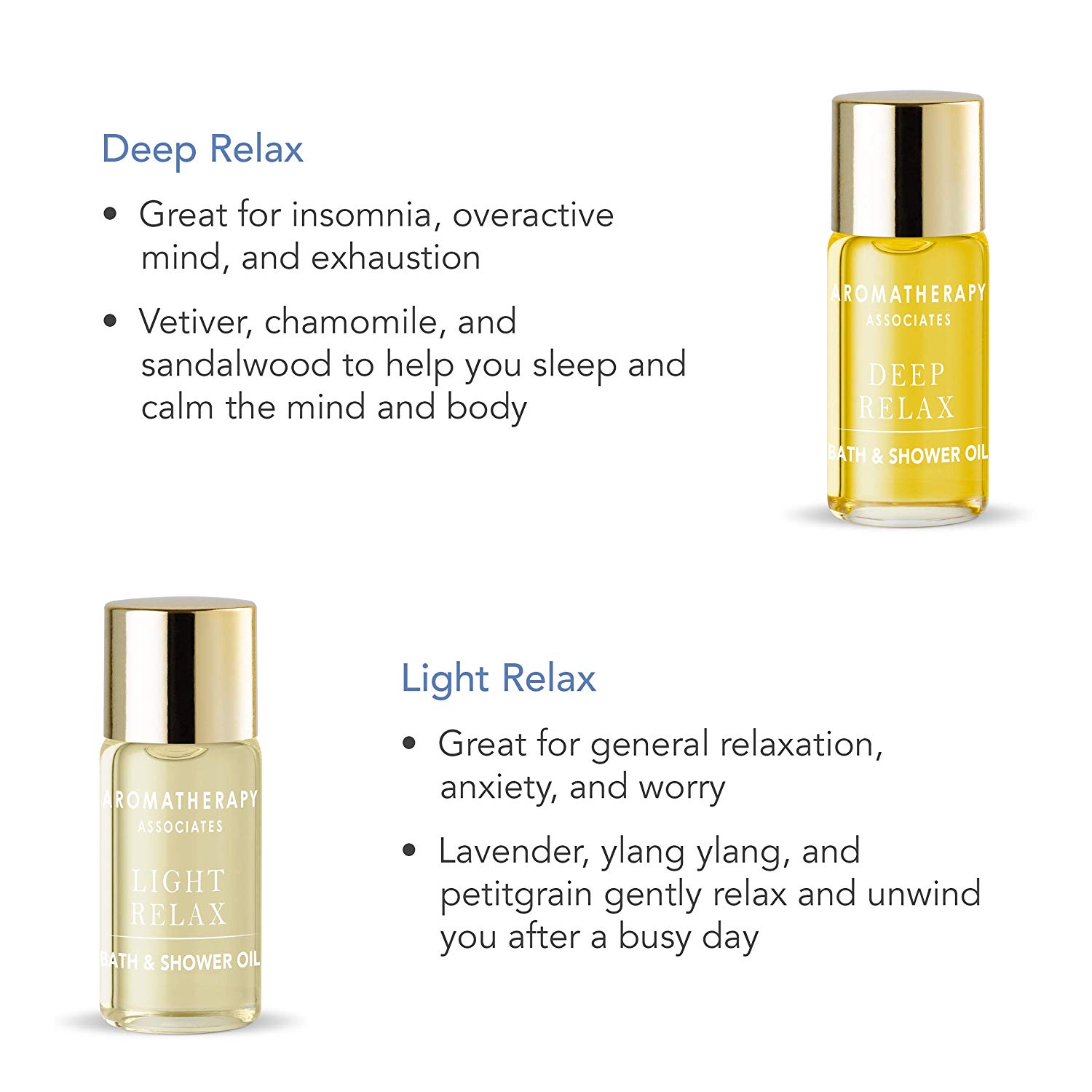 Aromatherapy Associates Discovery Collections Miniature Bath & Shower Oil Set, 10 x 3 ml - Image 4