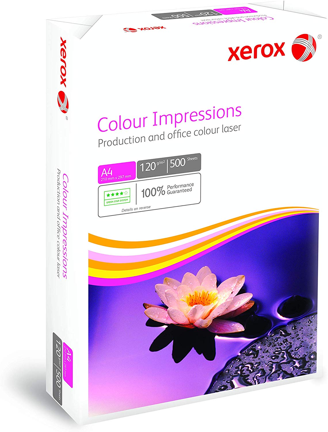 Xerox Colour Impressions 003R98685 Premium Colour Laser Printer Paper for Colour Laser and Inkjet Printers DIN A4 120 g/m² 500 Sheets White
