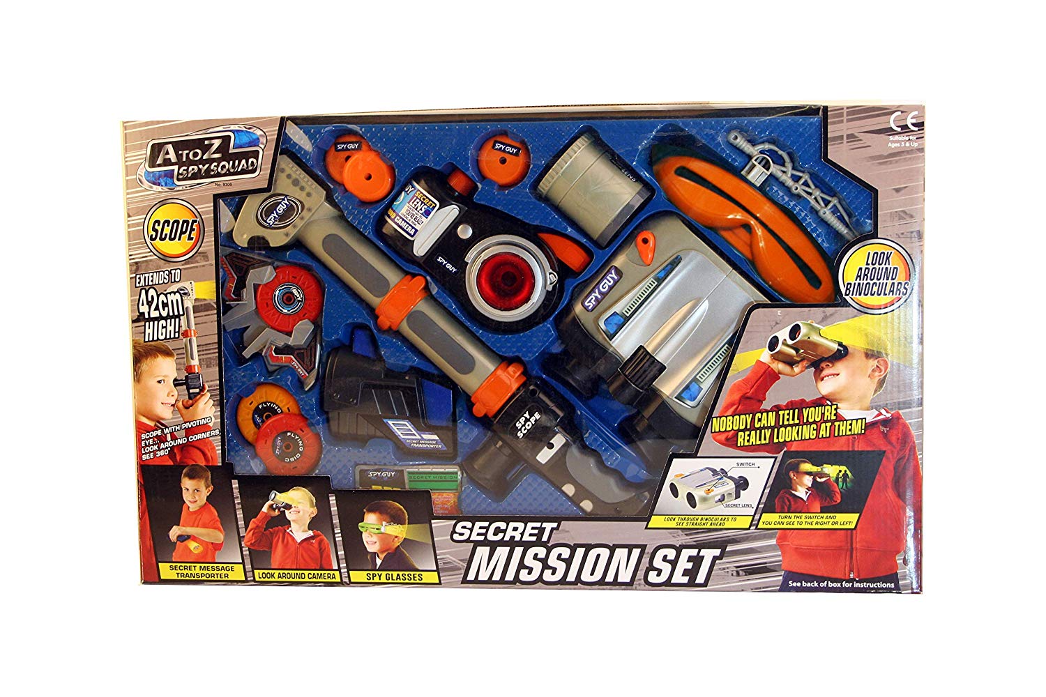 Atoz 09300 Spy Set 9 Piece, Primary Colors, child-size - Image 2