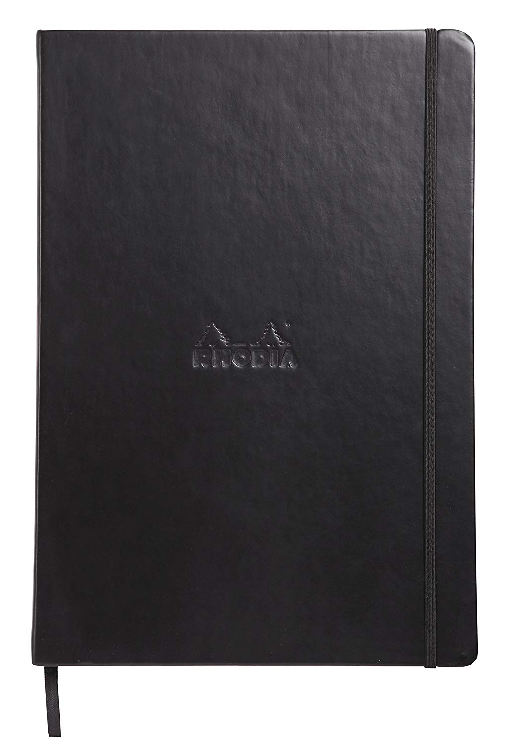 RHODIA 118369C, Rigid Notebook Webnotebook Black, A4, Lined, 192 pages, Clairefontaine Ivory Paper 90 g/m, Bookmark - Image 2