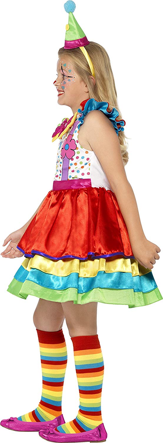 Smiffys Store Deluxe Clown Girl Costume With Dress And Hat Medium Bigamart 7613