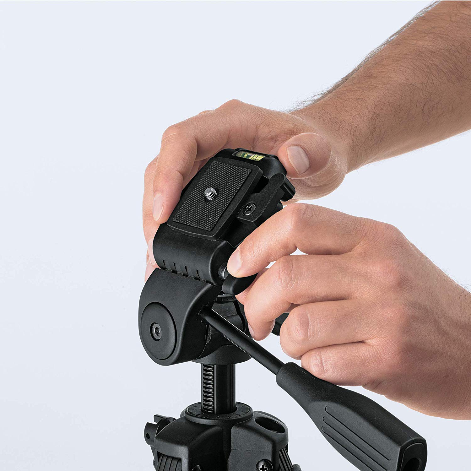 Bosch Professional Tripod for Lasers and Levels BT 150 (Height: 55-157 cm, thread: 1/4"), Blue - Image 3