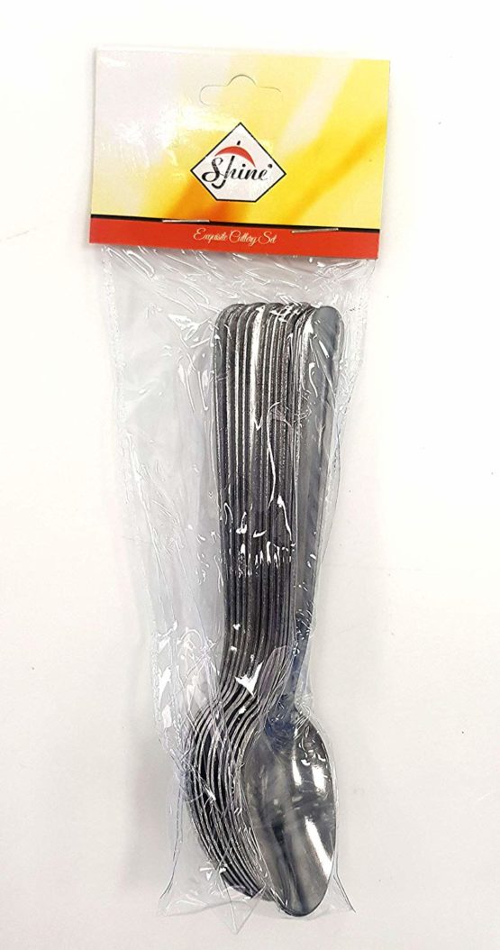 Pack of 12 Latte Spoons,Forks,Teaspoon Long Handle Stainless Steel Spoon - Ideal For Coffee Cafe Latte, Espresso, Hot Chocolate,Hot Drinks, Dessert (TEA SPOON) - Image 4