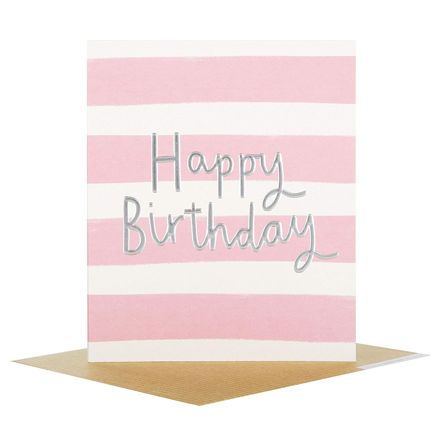 Hallmark 25507945 Birthday Studio Card "Blank" - Small, Pink