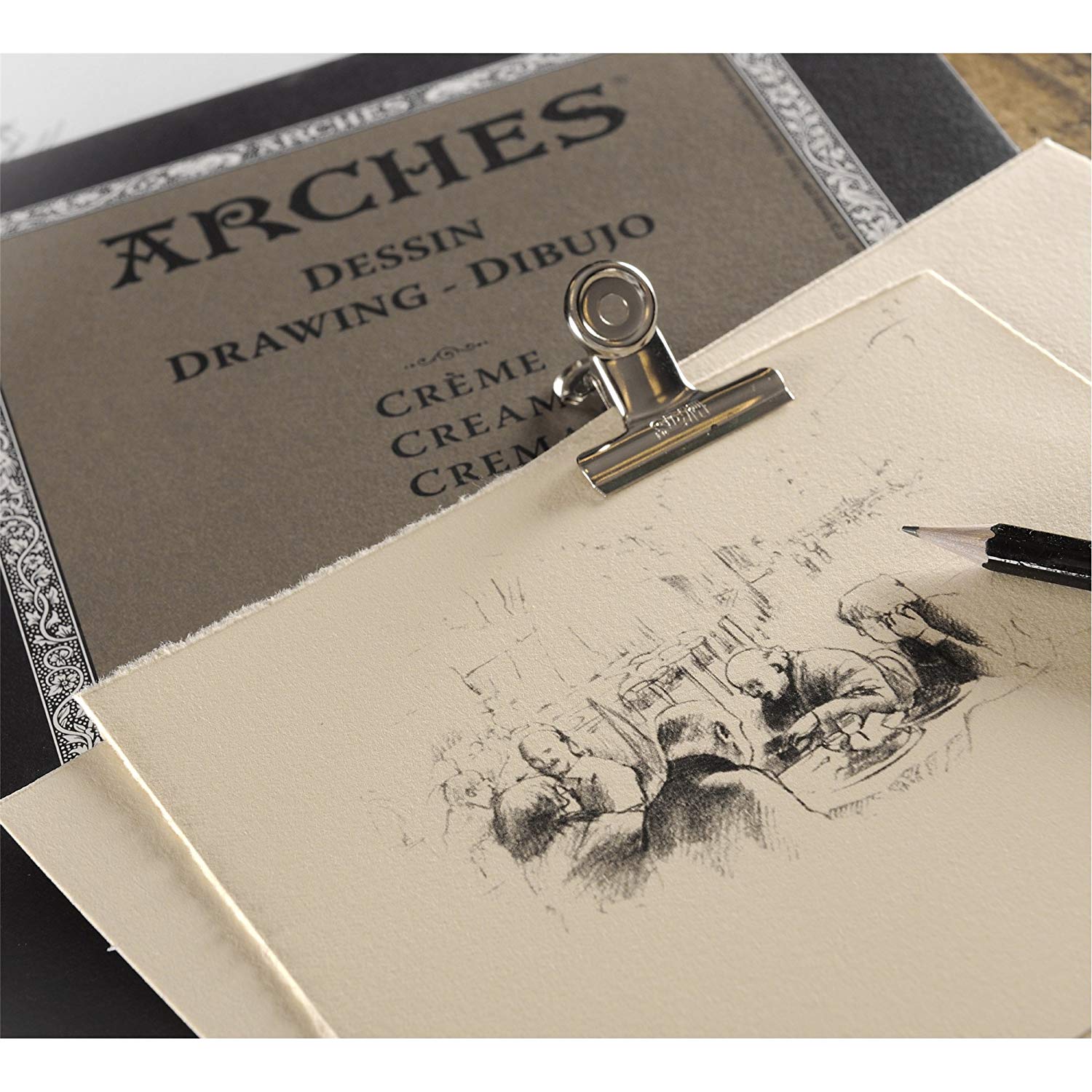 Unbekannt Arches 1795112 Drawing Paper 9 x 12 x 1 cm Cotton White, 23 x 31 x 1 cm - Image 3