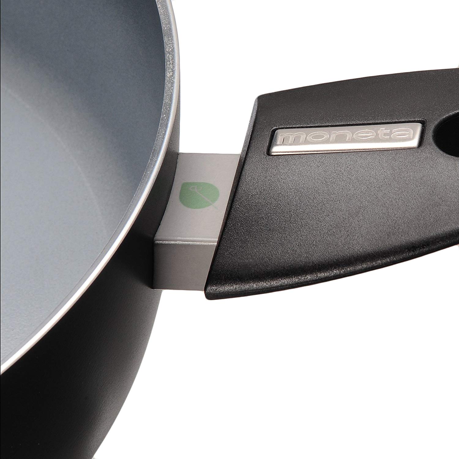 Moneta Azul Finegres Pan, 2 Handles, Aluminium, Grey 24 Cm Grey, Blue - Image 4