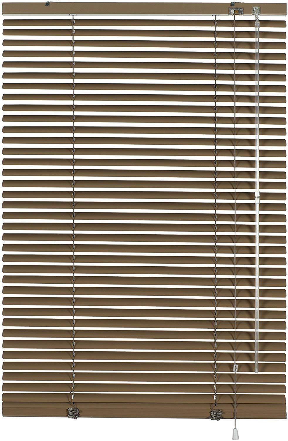Gardinia Aluminium Venetian Blind, Mocca, 40 x 175 cm, 40W x 175H cm