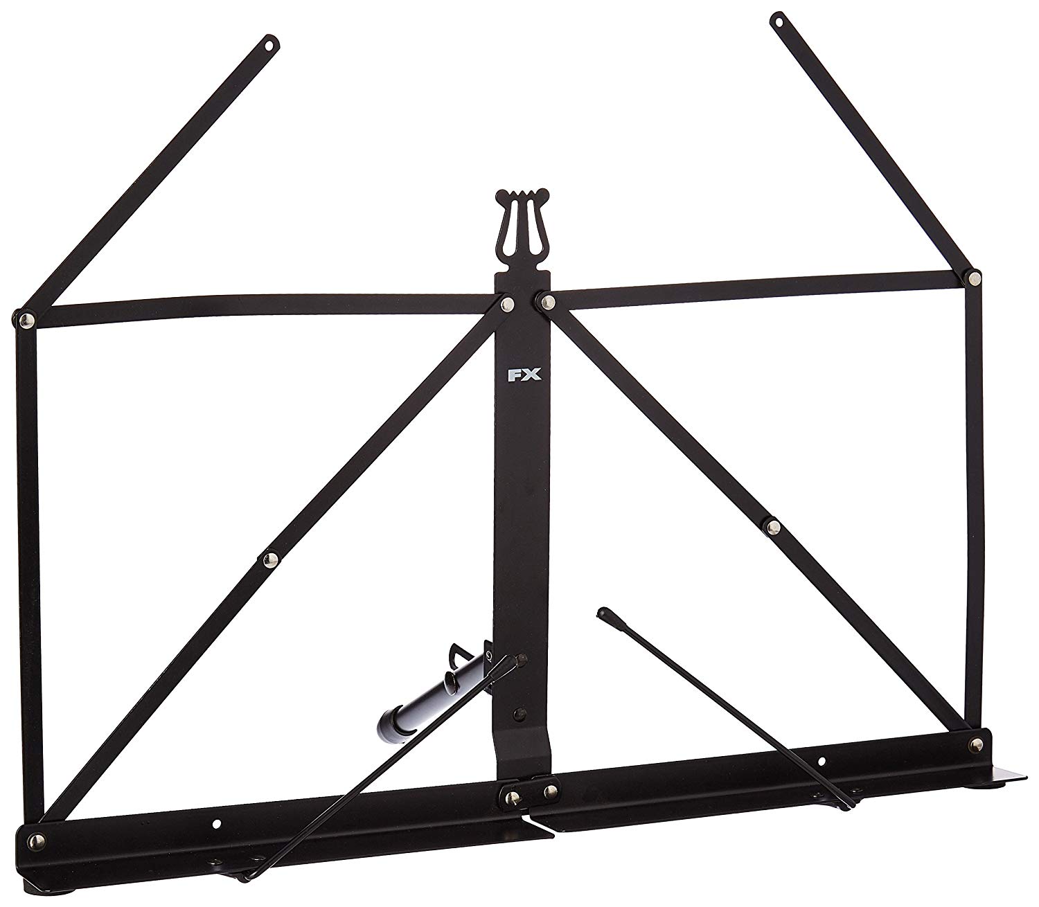 PURE GEWA FX F900701 44 x 21.5 cm Table Music Stand with Bag, black