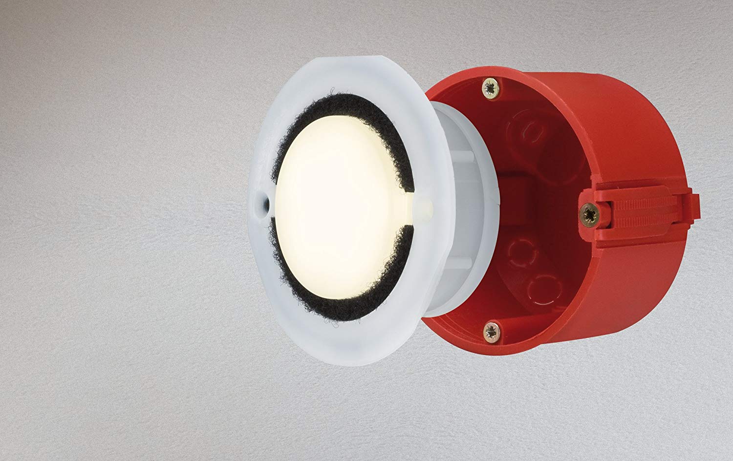 Paulmann 93740 Special Recessed Light LED IP65 1.4W 3000K 230V 76mm Opal, 7,6 x 7,6 x 3,1 cm - Image 4