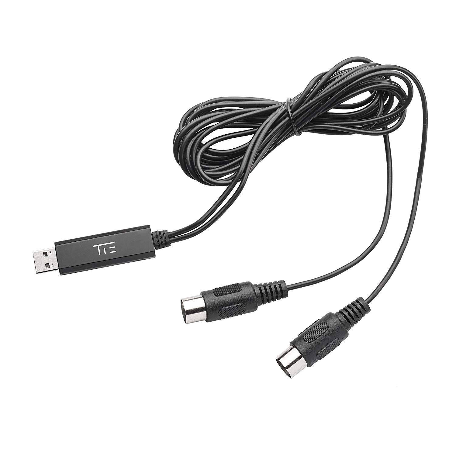 TIE Studio professional latency-free midi (USB type A interface incl. octocoupler, 2.0 m, plug & play, stable timing - Image 3