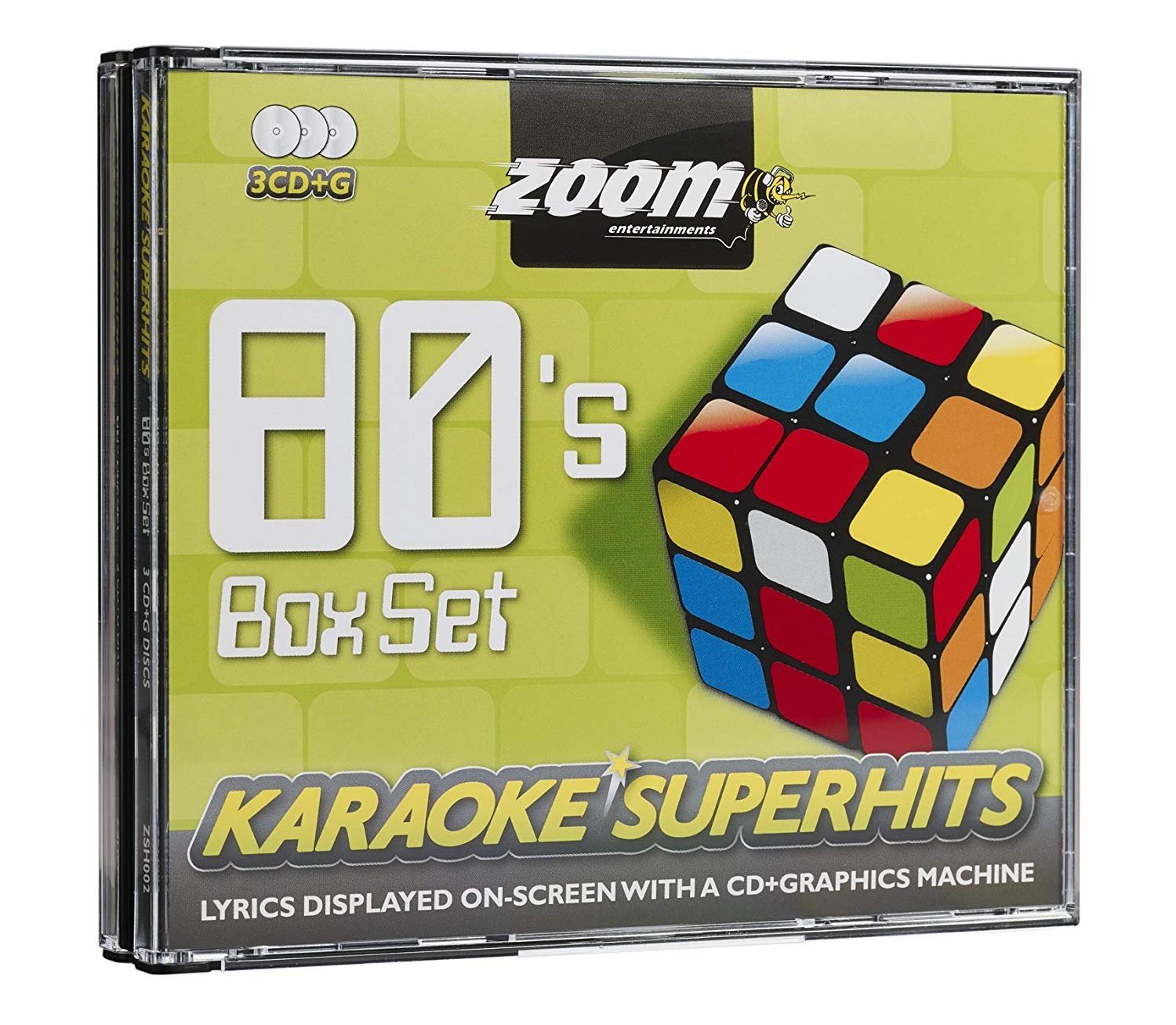 Zoom Karaoke CD+G - 80s Superhits 1 - Triple CD+G Karaoke Pack