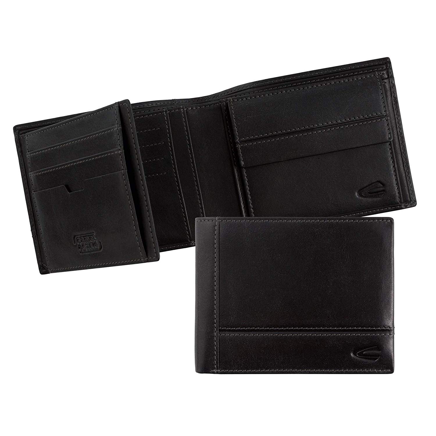 camel active Tokyo Coin Pouch, 12 cm, Black (Schwarz), 12 centimeters - Image 3