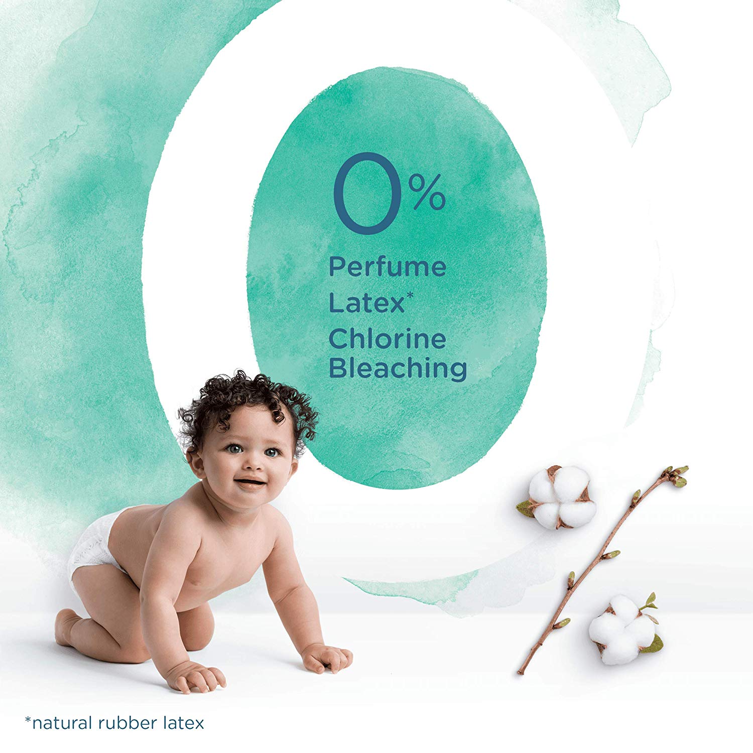 Pampers Baby Nappies Size 4 (9-14 kg / 20-31 lbs), Pure Protection (Harmonie), 160 Count, MONTHLY SAVINGS PACK - Image 4