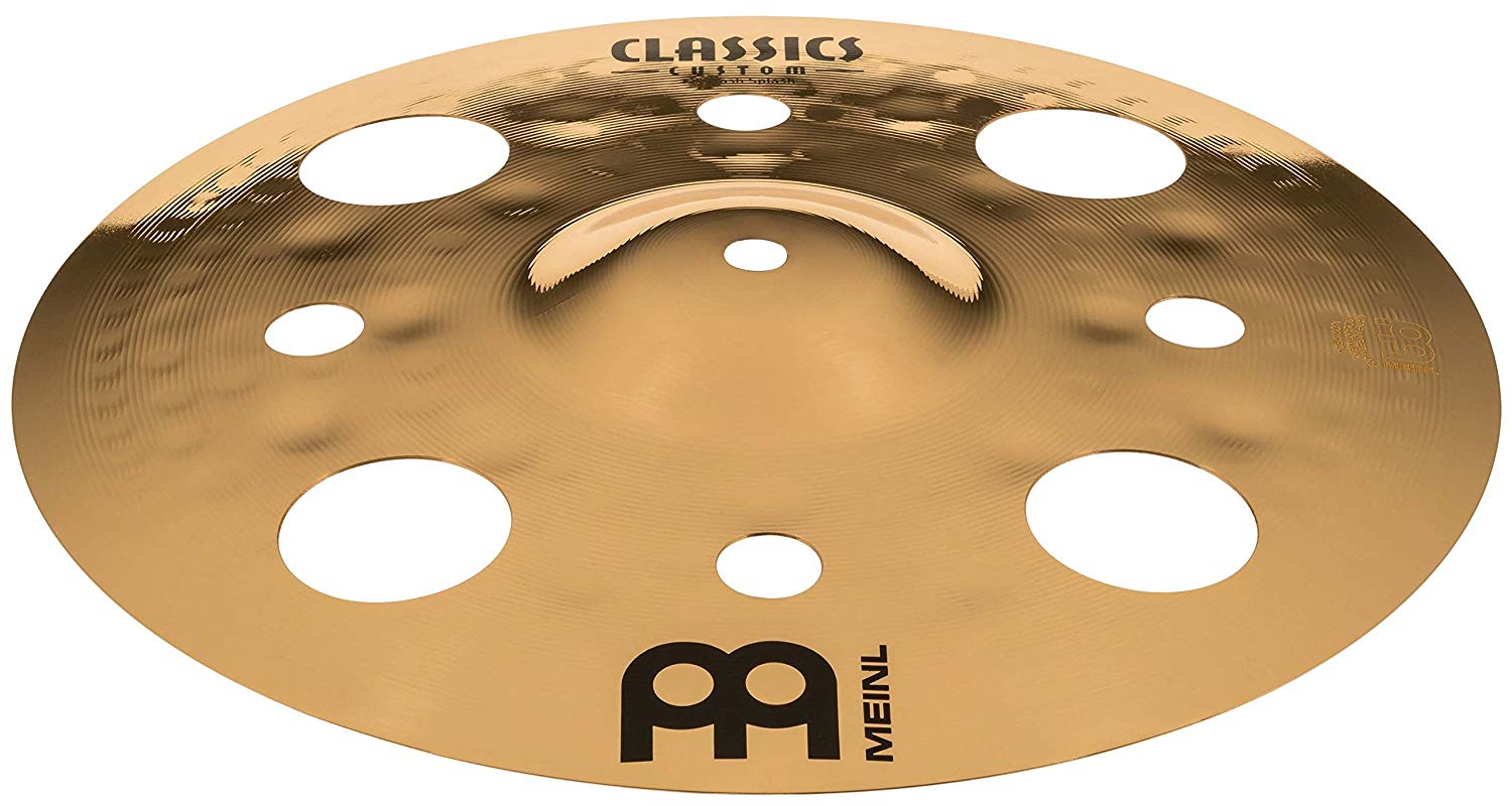 Meinl Cymbals Classics Custom Brilliant Trash Splash Cymbal 12 inch (Video) for Drum Set (30,48cm) B12 Bronze - Image 3