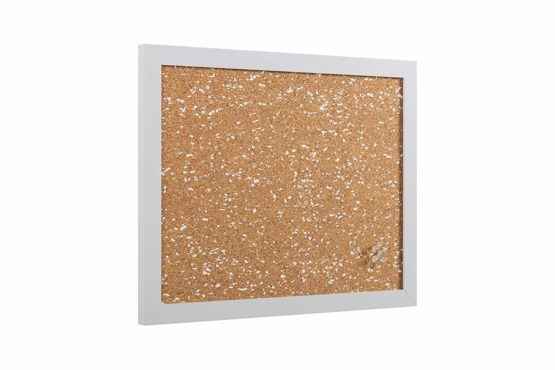 Bi-Office Cork Memo Board B & W with White EVA Inserts White MDF Picture Frame 60 x 45 cm - Image 2