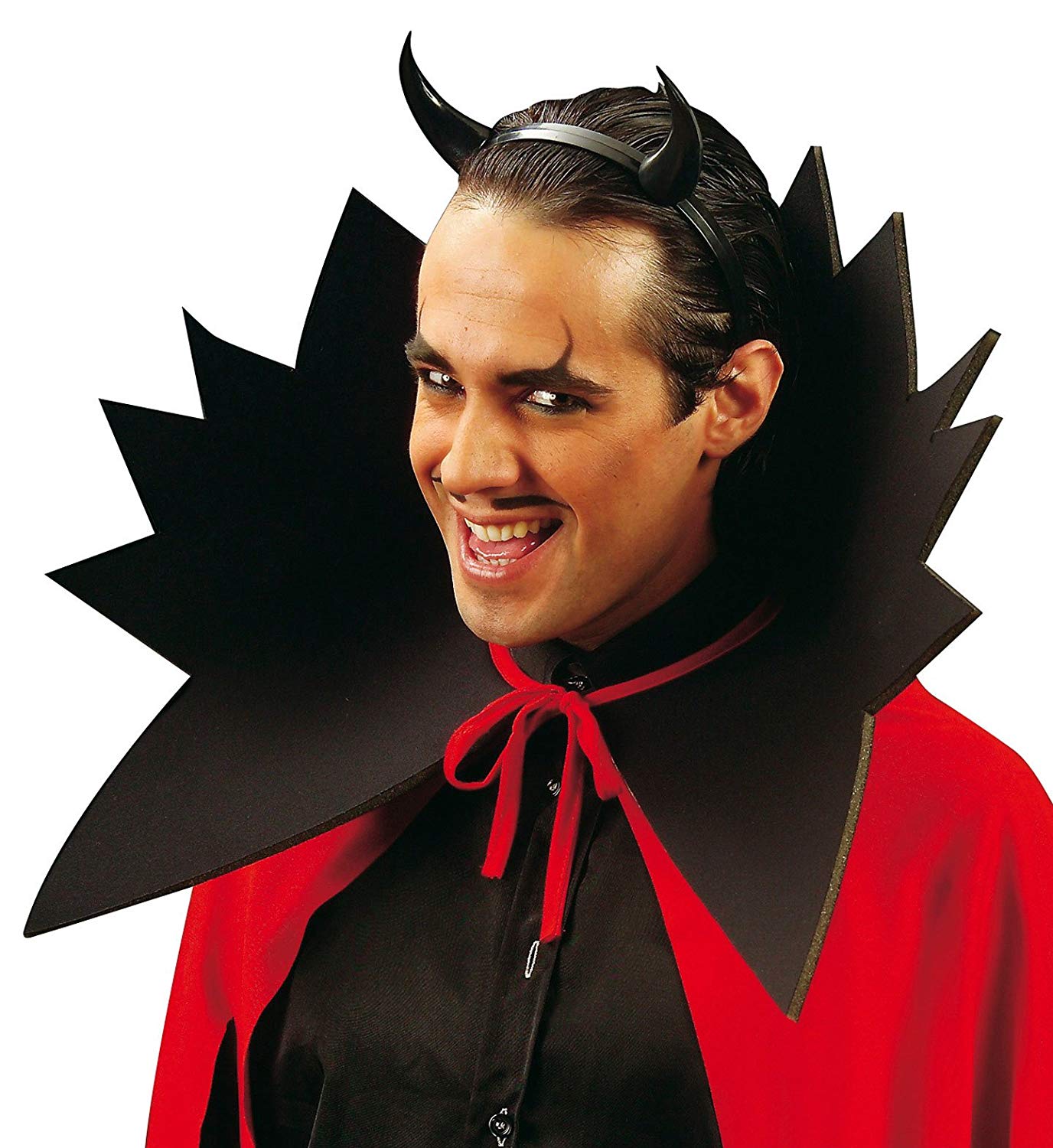 Black Horns Accessory for Fancy Dress - Image 2