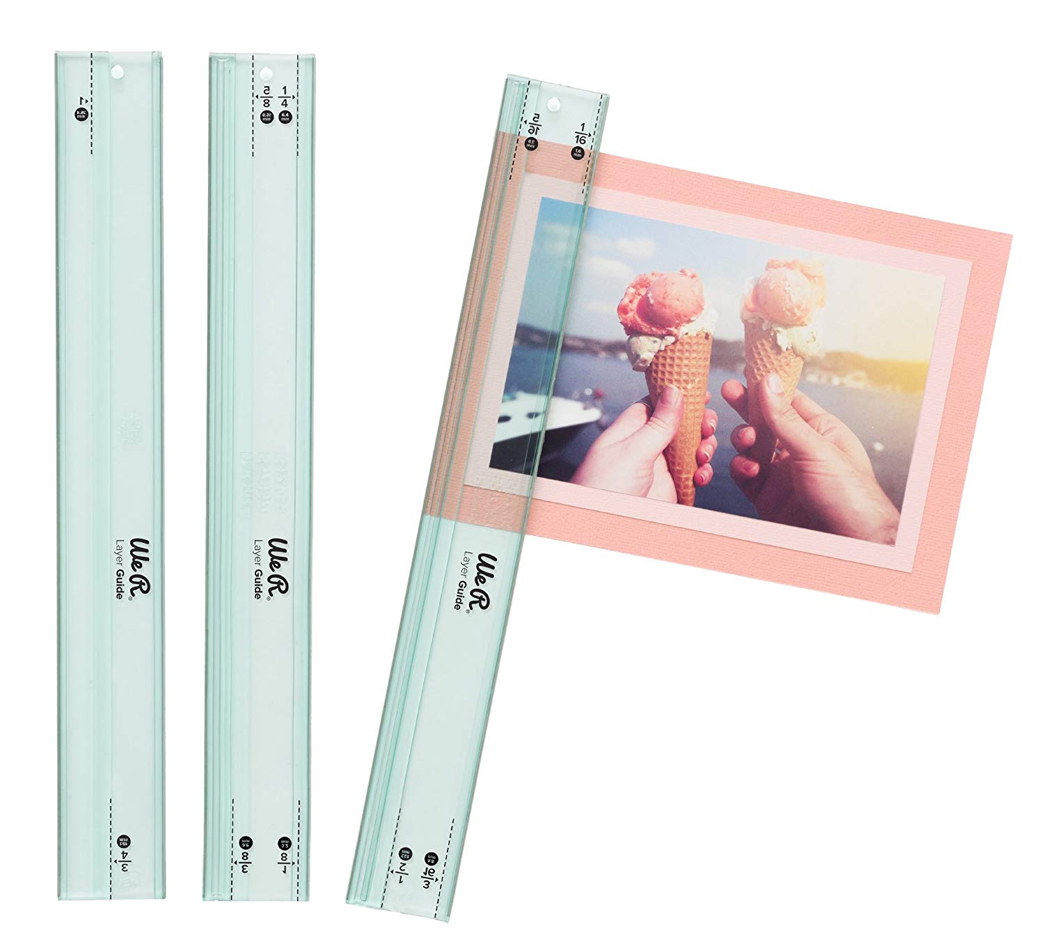 We R Memory Keepers Layer Guides Tool, Synthetic Material, Green, 39 x 13.6 x 0.6 cm