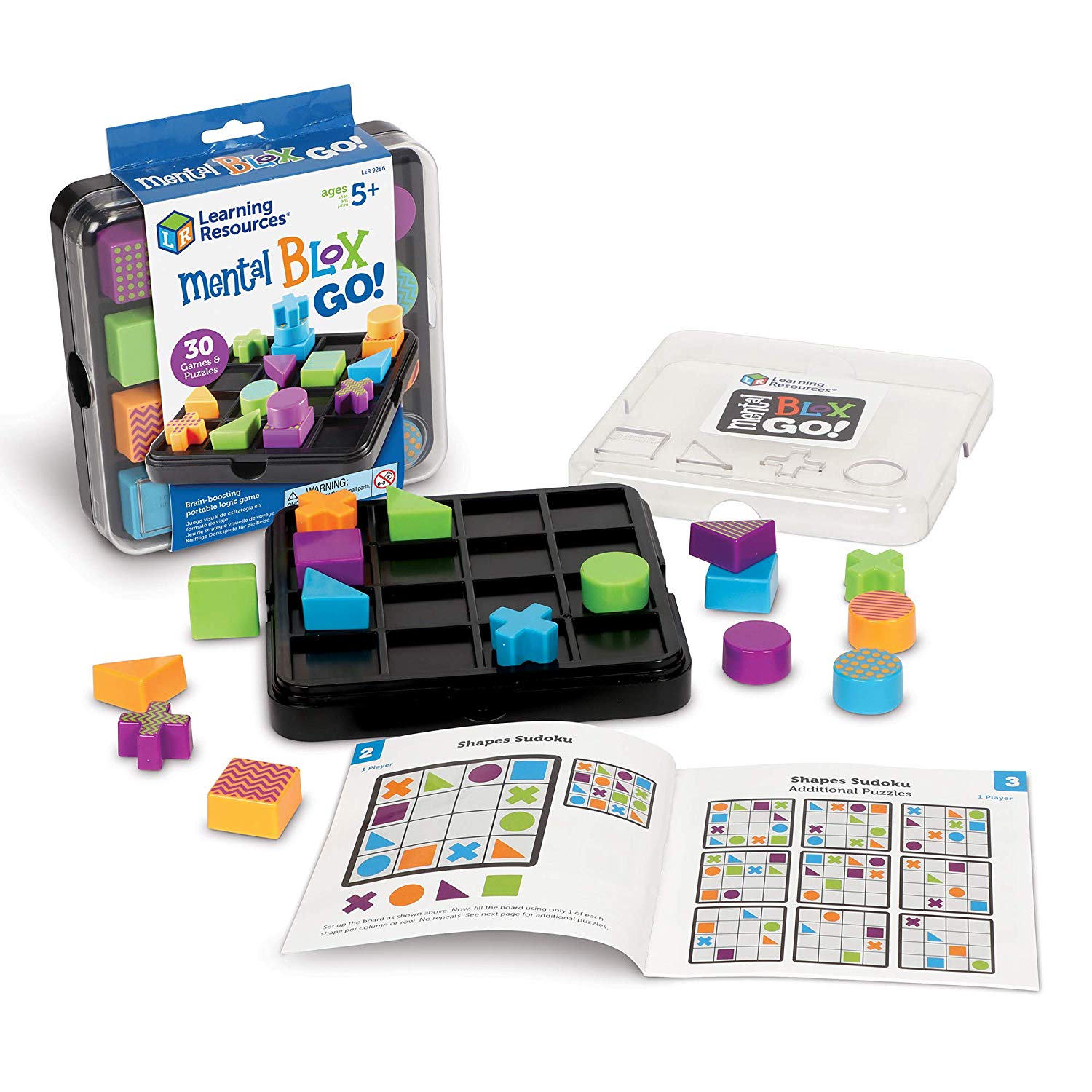 Learning Resources Mental Blox Go, Multicoloured, klein
