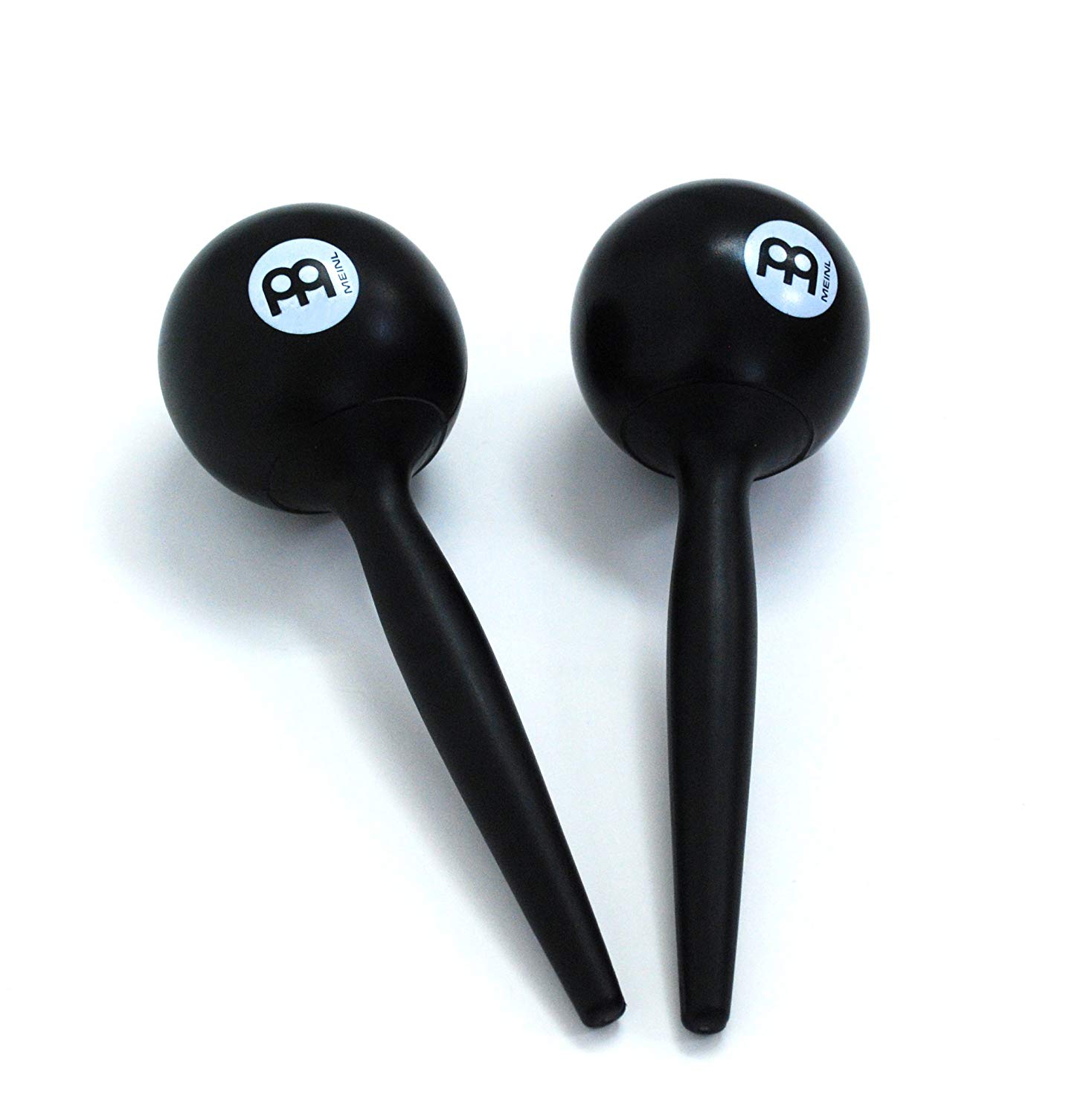 Meinl Percussion Live Maracas Shaker - 2 Musical Instruments with ergonomic Handle - Plastic, Wood (PM3BK) - Image 2