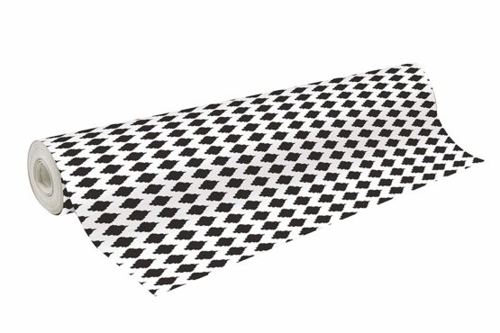 Clairefontaine Fantasy Alliance Long Roll Wrapping Paper, 50 m x 0.70 m - Black & White - Image 2