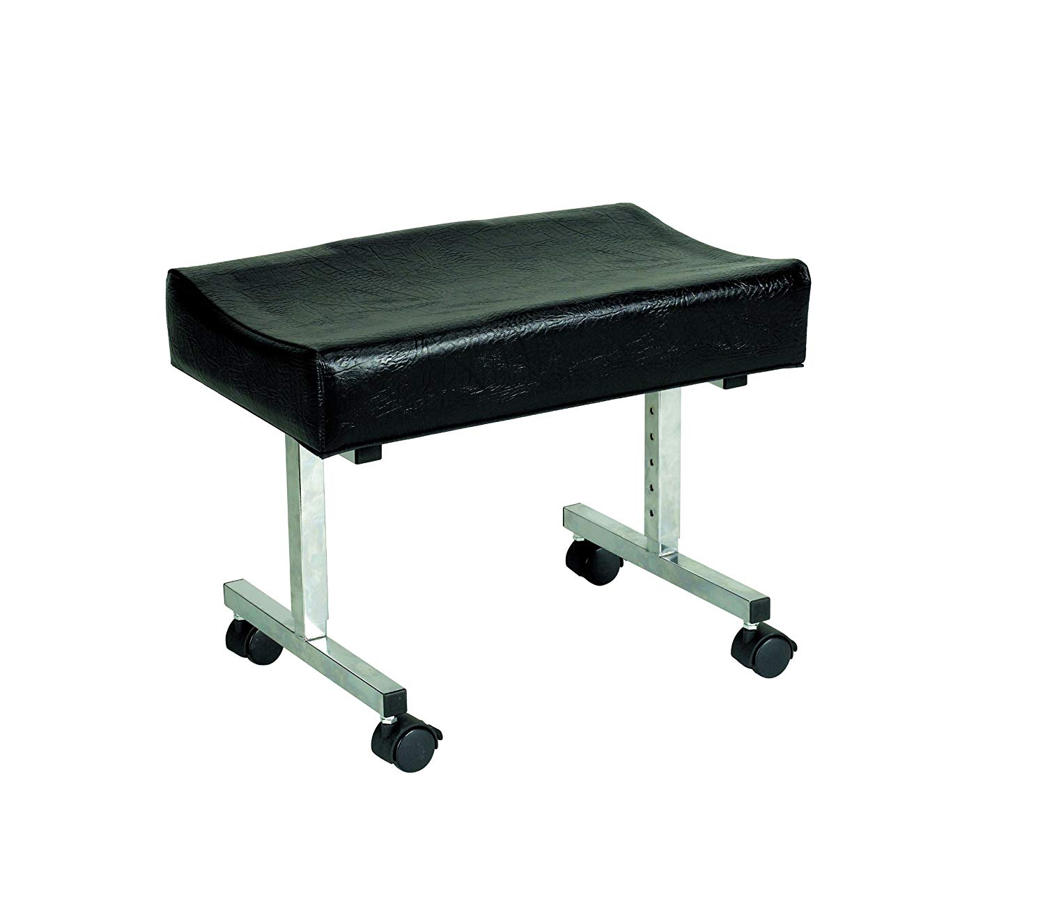 DAYS Adjustable Footstool, Supportive Foots tool with Castors, Height Adjustable Foot Rest Under Desk