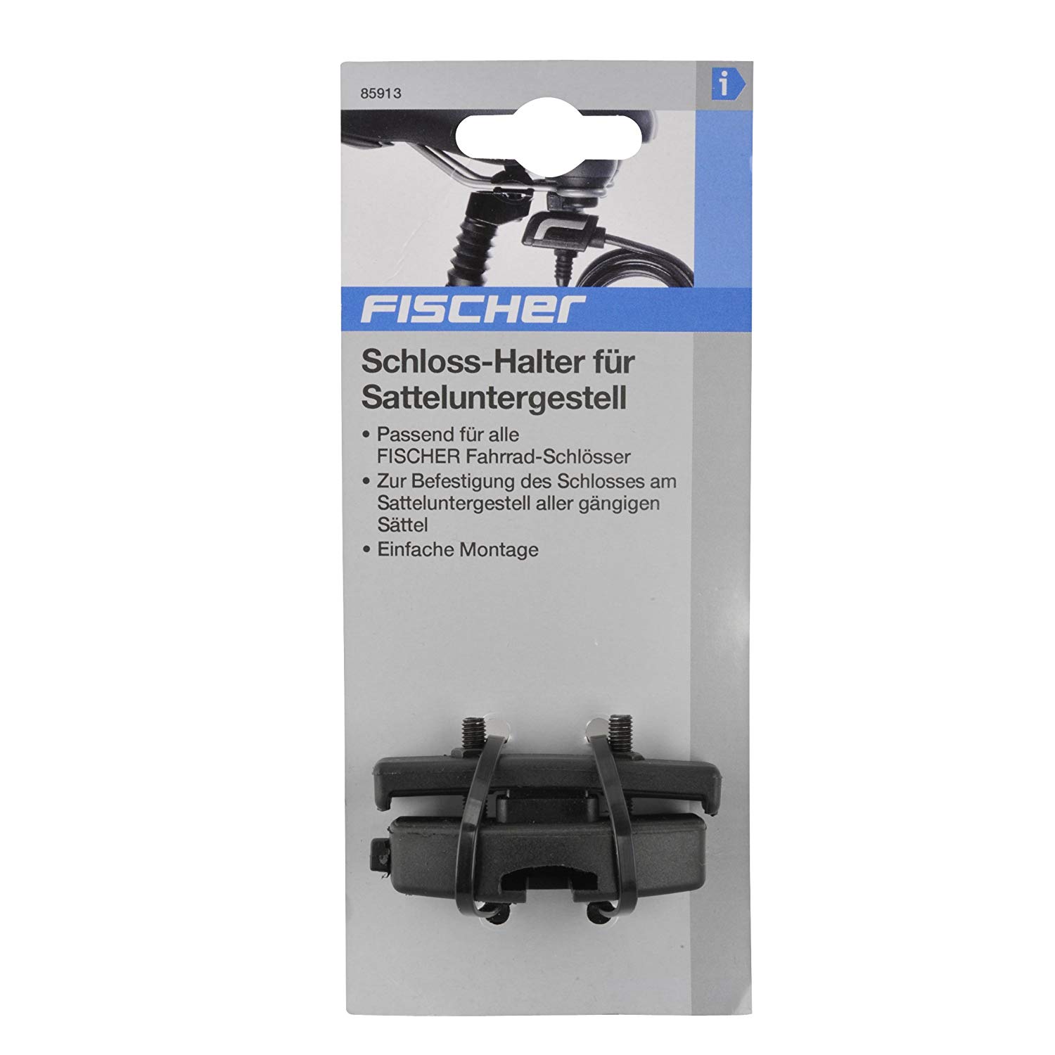 Fischer Saddle Frame Lock Bracket - Black, Medium, 85913, Black - Black - Image 2