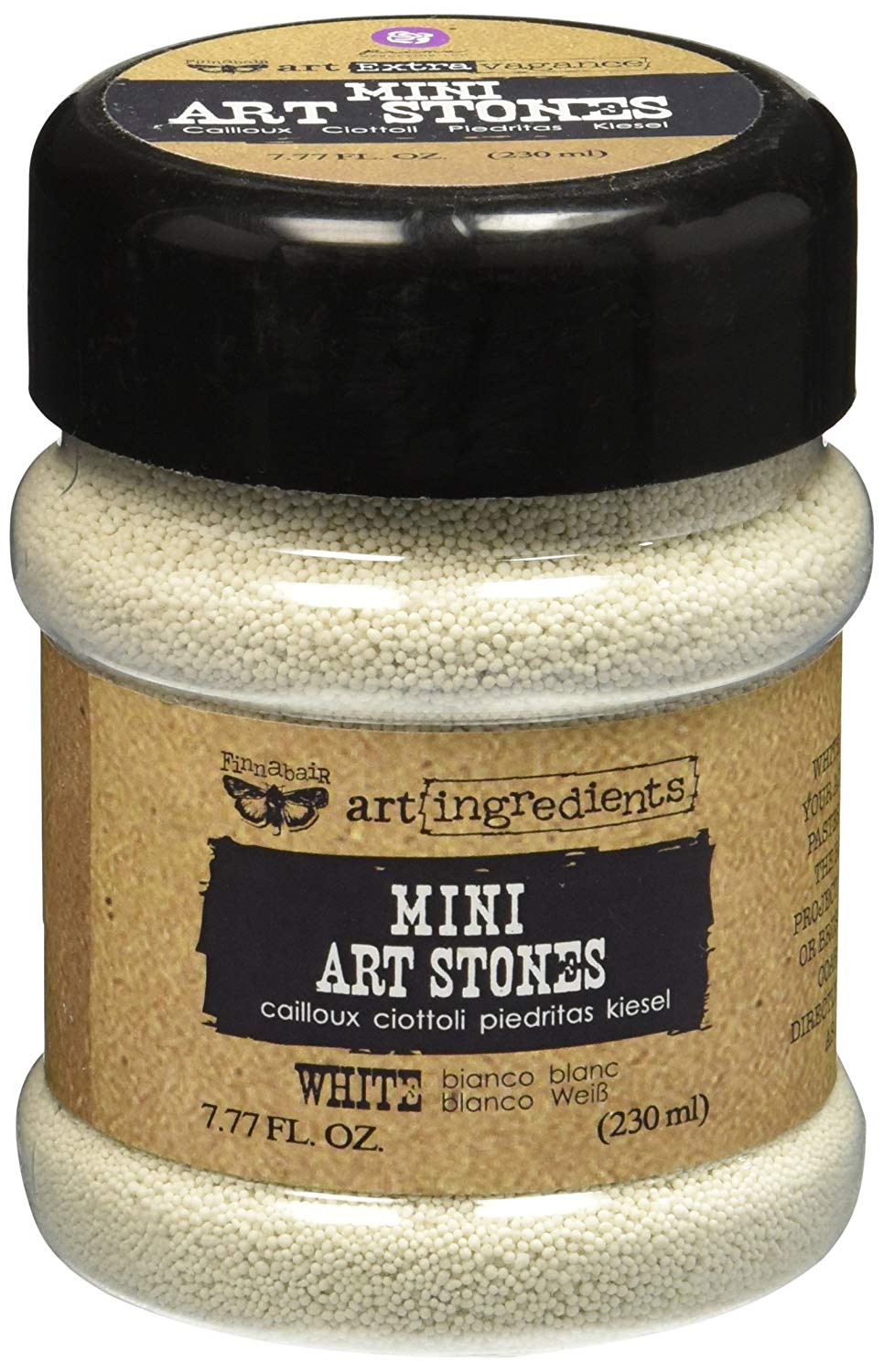 Prima Marketing Finnabair Art Ingredients Mini Art Stones 7.77 Fluid Ounces, Other, Multicoloured, 6.98x6.98x9.52 cm
