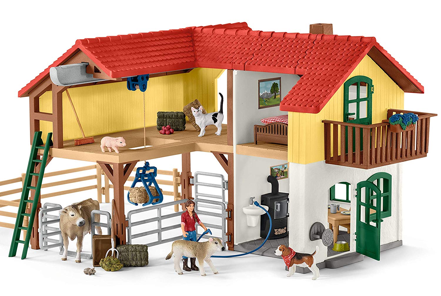 Schleich Farm World 42407 Large Farm House – BigaMart