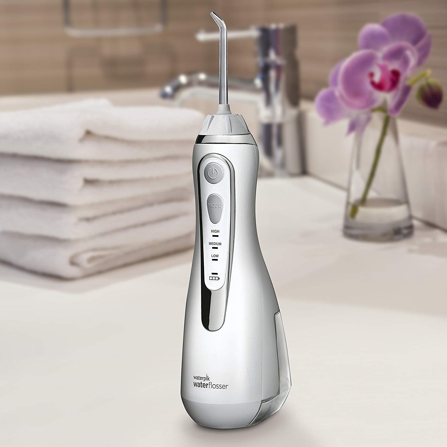 Waterpik Cordless Advanced Water Flosser with 3 Pressure Settings