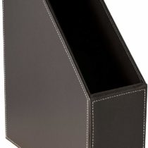OSCO Faux Leather Magazine Rack