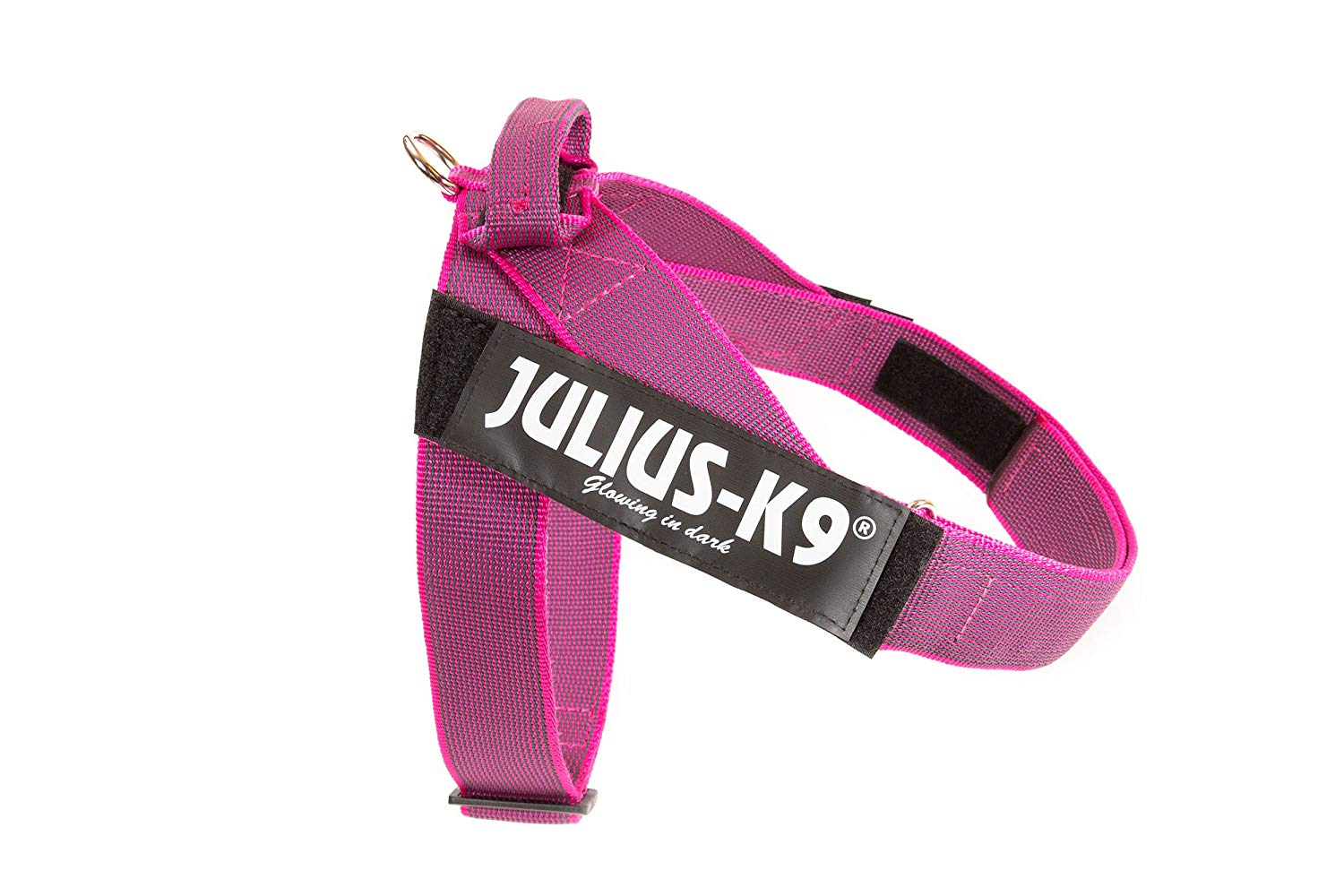 Julius-K9, IDC Color & Gray Belt Harness, Size: 2XL / 3, Pink-Gray