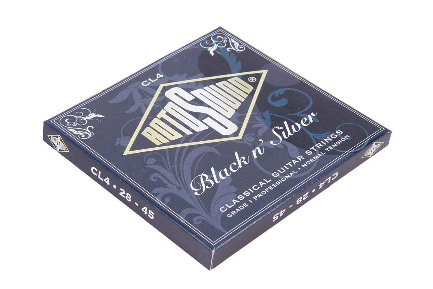Rotosound CL4 Black and Silver Classical Set, Schwarz,Silber - Image 3